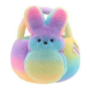 Peeps Rainbow Bunny Basket, Peeps NEW